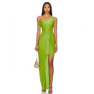 Deme by Gabriella Nellie Dress in Green *Flawed*